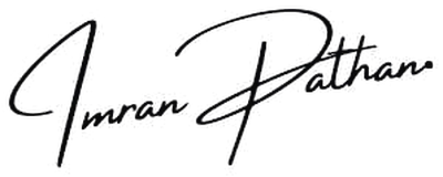 Signature of Imran Pathan
